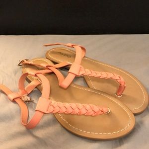 Coral Aldo Sandals size 6.5